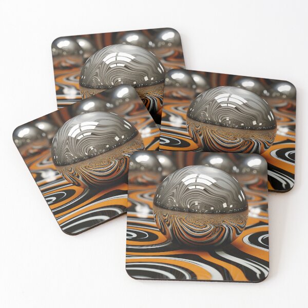 Item preview, Optical illusion mirrored Op Art print  designed and sold by dcrc.