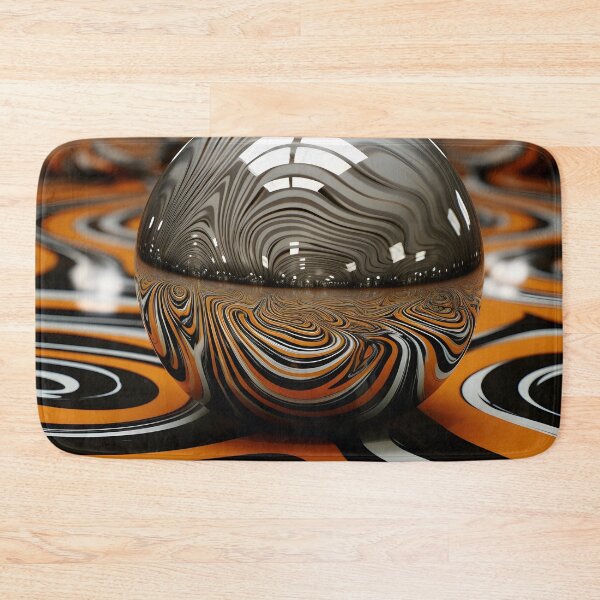 Item preview, Optical illusion mirrored Op Art print  designed and sold by dcrc.