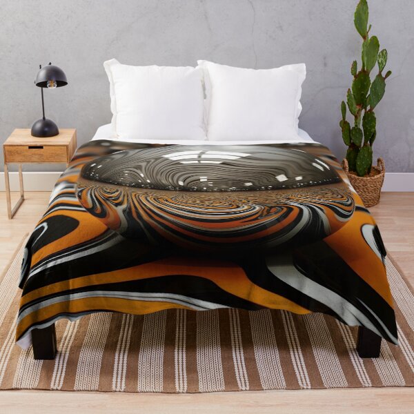 Item preview, Optical illusion mirrored Op Art print  designed and sold by dcrc.