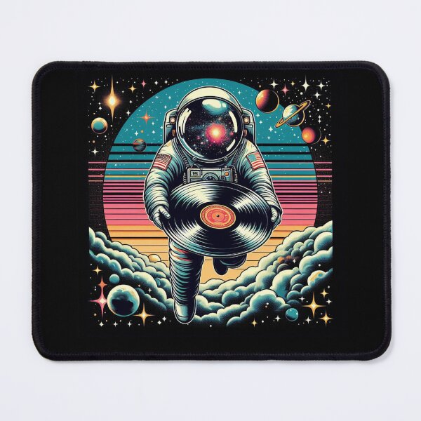 Artikelvorschau, Astronauten-Vinyl-Schallplatte entworfen und verkauft von Myra365Art.