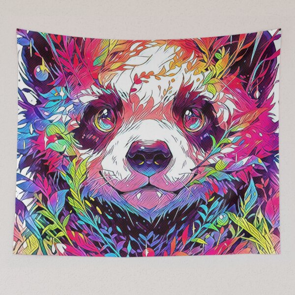 Item preview, Abstract Panda Art designed and sold by TheAnimalZ00.