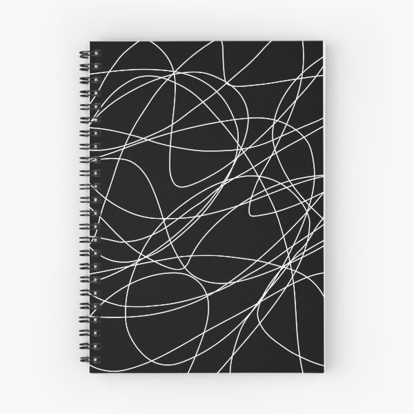 Item preview, abstract white lines designed and sold by TiffyChaa.