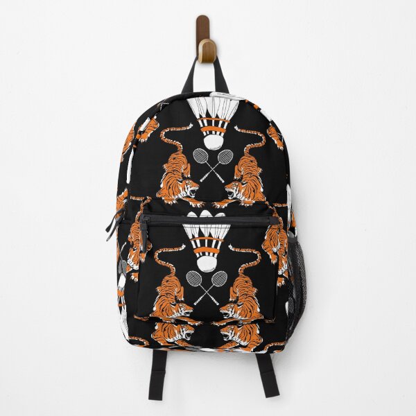 Item preview, Tiger Badminton Sports Team Jersey - Black version - Shuttlecock Racket designed and sold by Millusti.