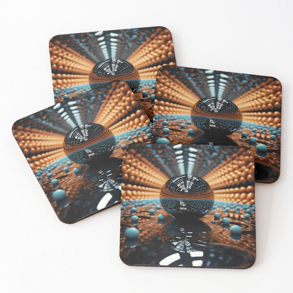 Item preview, optical illusion mirrored op art print, designed and sold by dcrc.