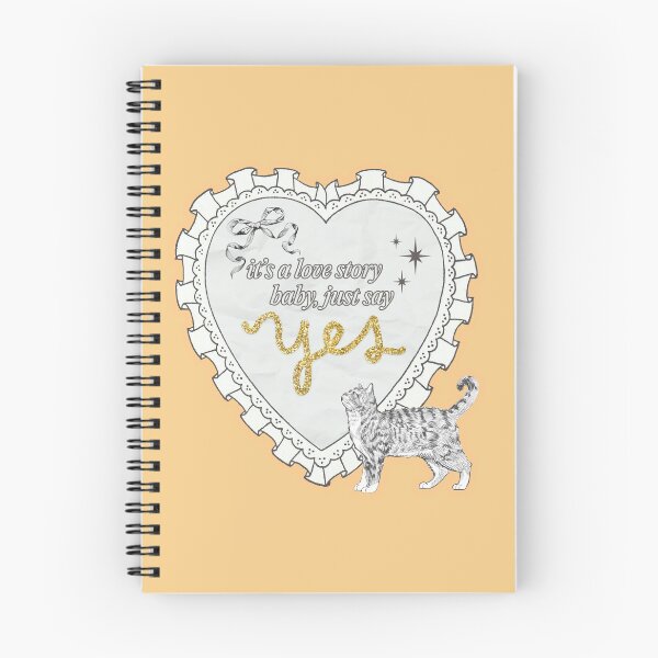 Item preview, it's a love story, baby just say yes designed and sold by oeufcreatif.
