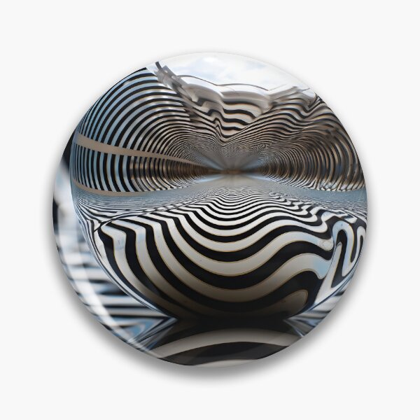 Item preview, optical illusion mirrored op art print designed and sold by dcrc.