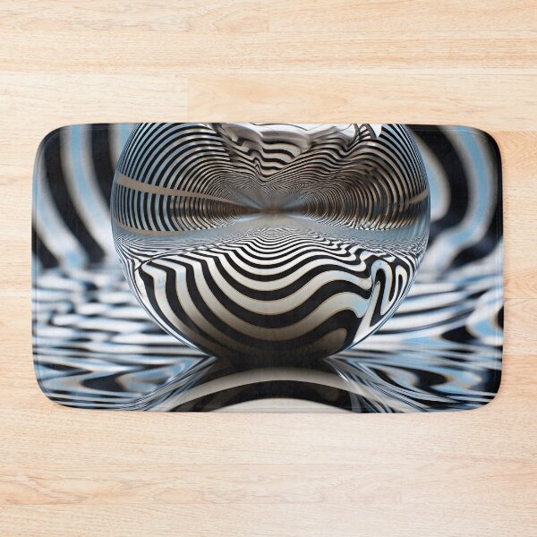 Item preview, optical illusion mirrored op art print designed and sold by dcrc.
