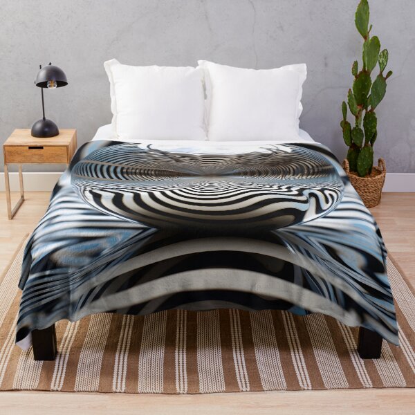 Item preview, optical illusion mirrored op art print designed and sold by dcrc.