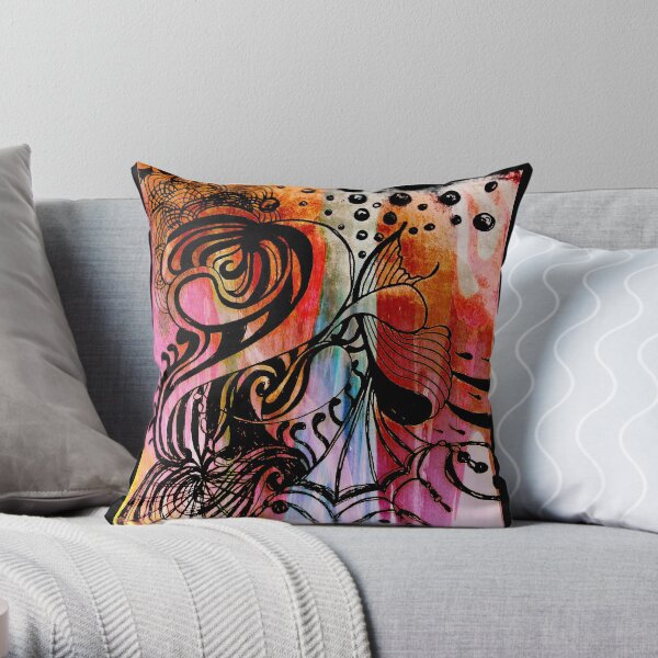 Givin' You That Razzmatazz Throw Pillow