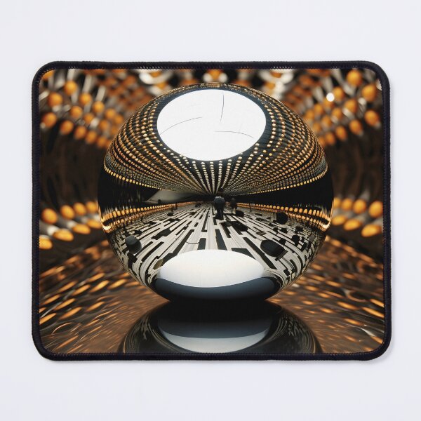 Item preview, optical illusion mirrored op art print designed and sold by dcrc.