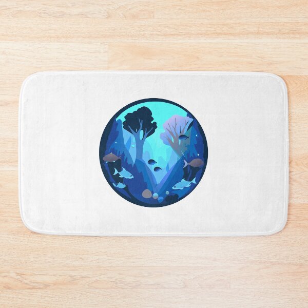 Item preview, Underwater Forest designed and sold by pixelpalette8.