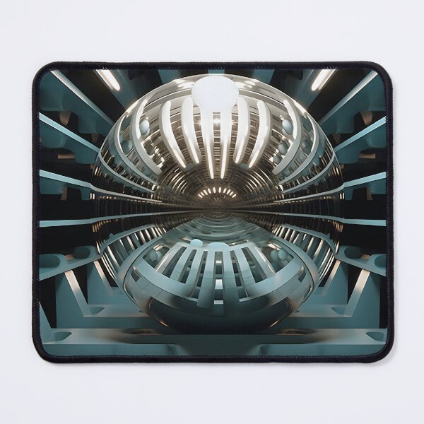 Item preview, optical illusion mirrored op art print designed and sold by dcrc.