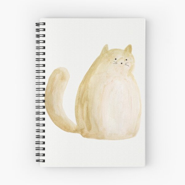 Item preview, Fat Cat Watercolor Painting designed and sold by Kelsey Armstrong.