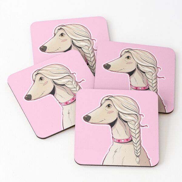 Item preview, Cute saluki greyhound  designed and sold by Iluvmygreyhound.