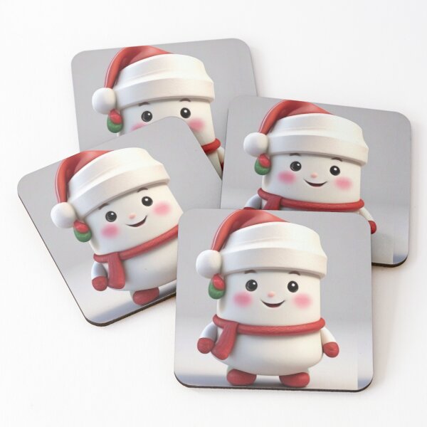 Item preview, Marshmallow Santa designed and sold by Geddit Designs.