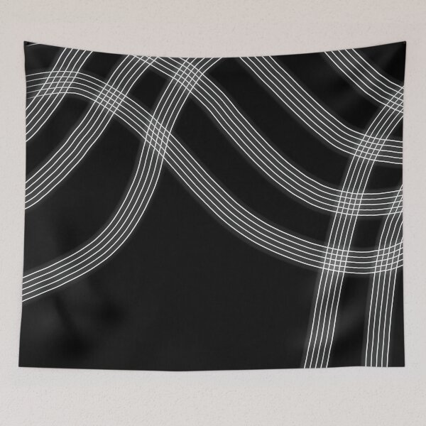 Item preview, black abstract designed and sold by TiffyChaa.