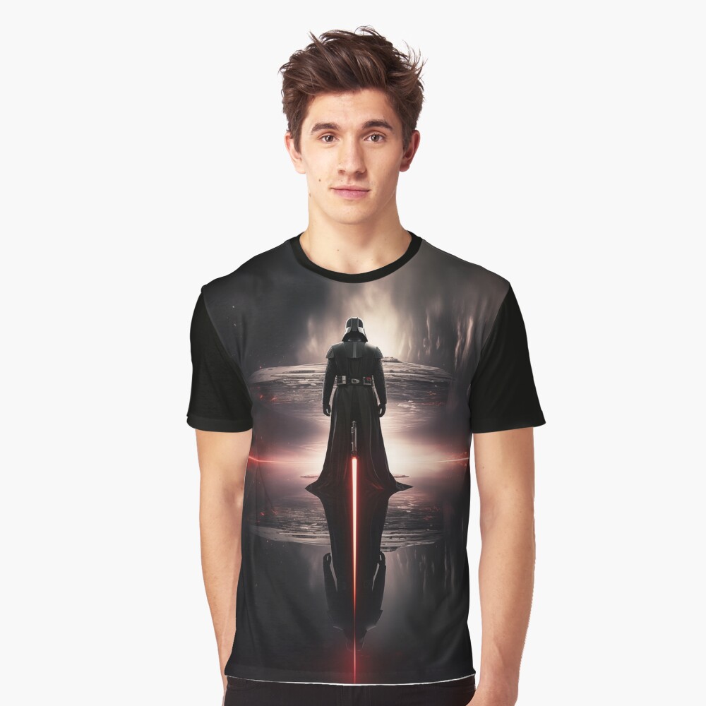 Vista previa del artículo con la obra «Camiseta gráfica», diseñado y vendido por NoobsDesign.