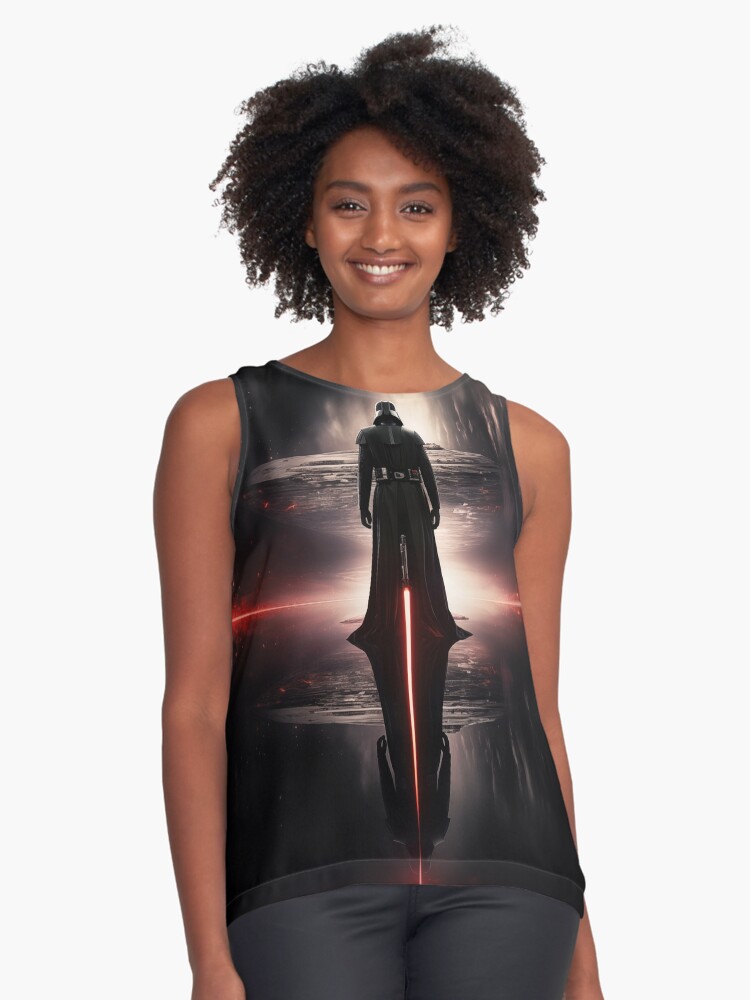 Vista previa del artículo con la obra «Blusa sin mangas», diseñado y vendido por NoobsDesign.
