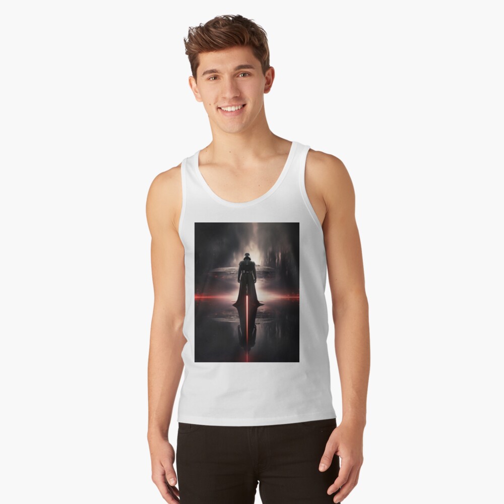 Vista previa del artículo con la obra «Camiseta de tirantes», diseñado y vendido por NoobsDesign.