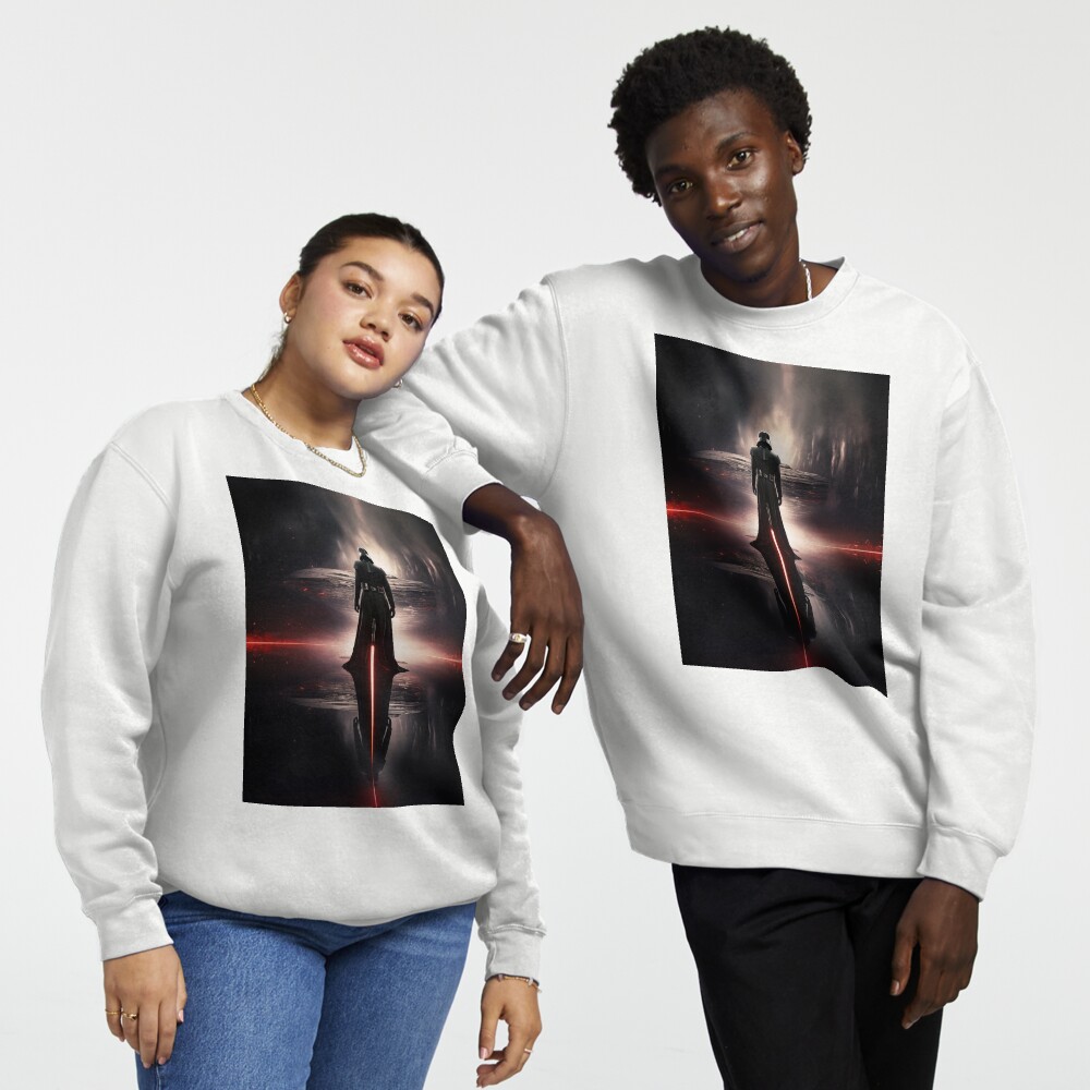 Vista previa del artículo con la obra «Sudadera sin capucha», diseñado y vendido por NoobsDesign.