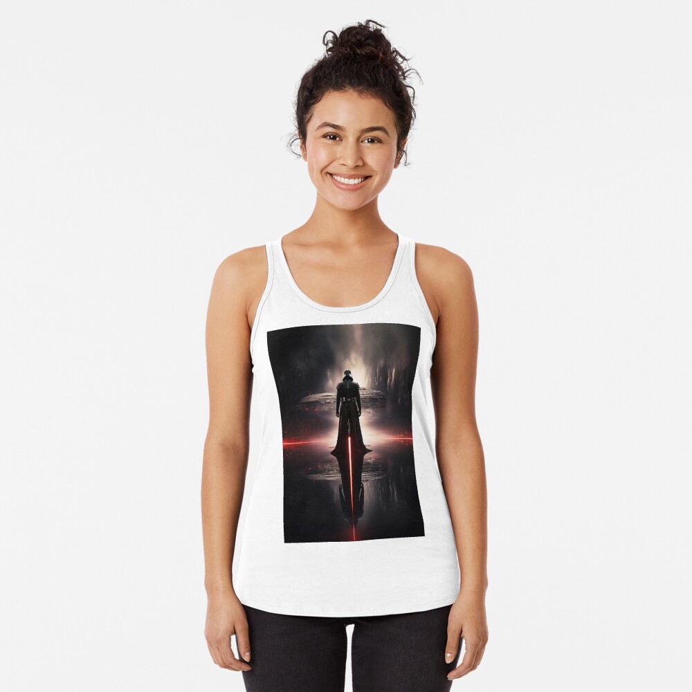 Vista previa del artículo con la obra «Camiseta con espalda nadadora», diseñado y vendido por NoobsDesign.