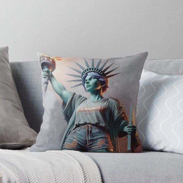 Item preview, Empowerment Feminist Liberty Iconic T-Shirt Design designed and sold by inkArtistryfine.