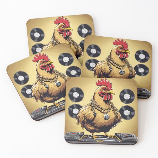 Item preview, Chicken Thuggets Party DJ designed and sold by ChickenThuggets.
