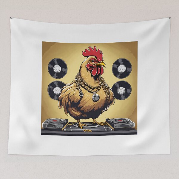 Item preview, Chicken Thuggets Party DJ designed and sold by ChickenThuggets.