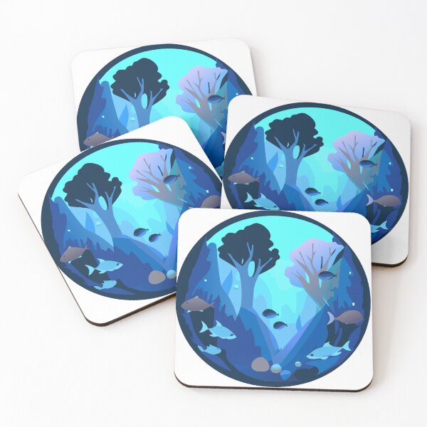 Item preview, Underwater Forest designed and sold by pixelpalette8.