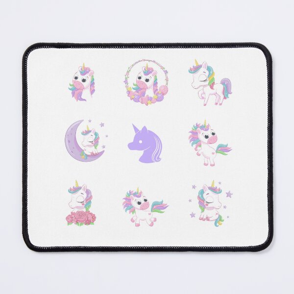 Item preview, Beautiful kawaii unicorns for cute moments designed and sold by huape.