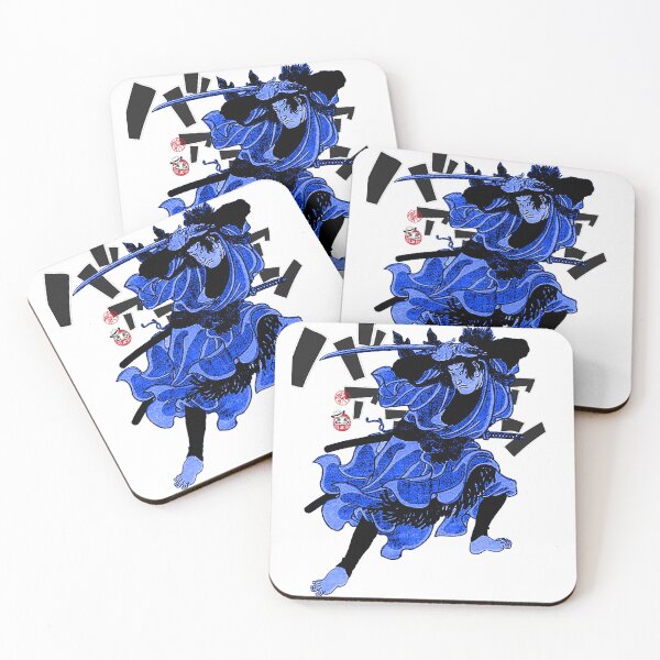 Item preview, SAMURAI SHOCK - Blue Shock 2nd designed and sold by ZENBIENT-COWBOY.