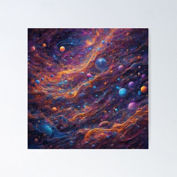 Item preview, Astral Wonders: Highly Detailed and Vibrant Digital Creation of a Parallel Universe designed and sold by RedArtG09.