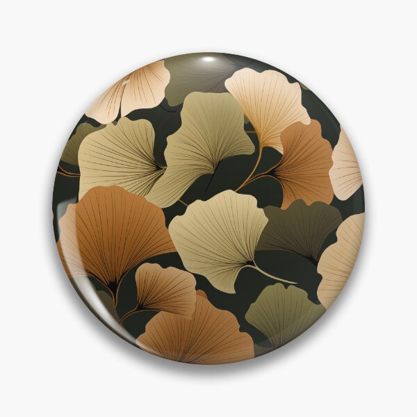Item preview, Ginko leaf pattern designed and sold by TheMoxieHouse.