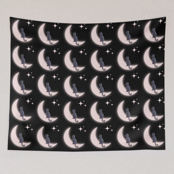 Item preview, Cat Moon star designed and sold by NONCHATA.
