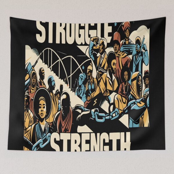 Item preview, Black History From Struggle To Strength  designed and sold by KitonicTees.