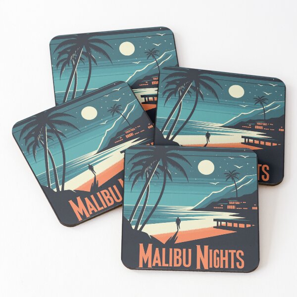Item preview, Malibu nights  designed and sold by hatgan.