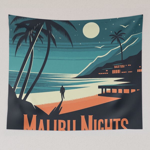 Item preview, Malibu nights designed and sold by hatgan.