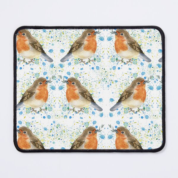 Item preview, Watercolor bird with speckles designed and sold by kreativeadern.