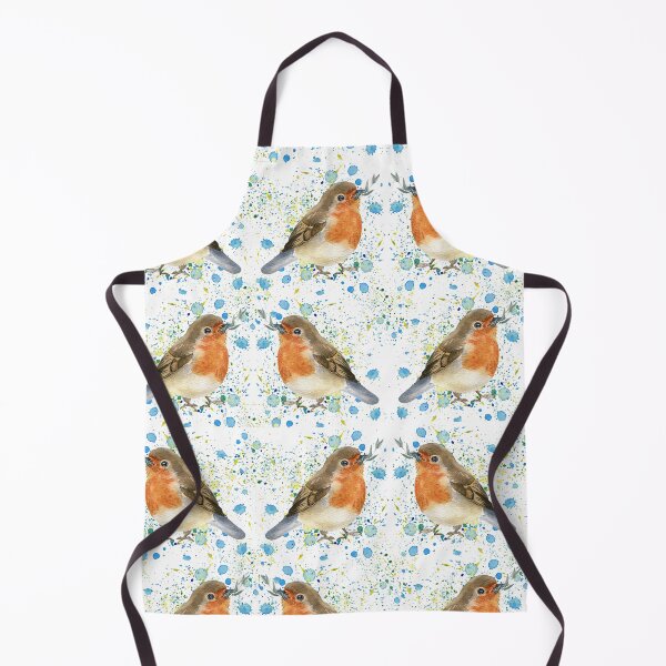 Item preview, Watercolor bird with speckles designed and sold by kreativeadern.
