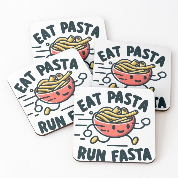 Item preview, Eat Pasta Run Fasta designed and sold by ZynchLord.