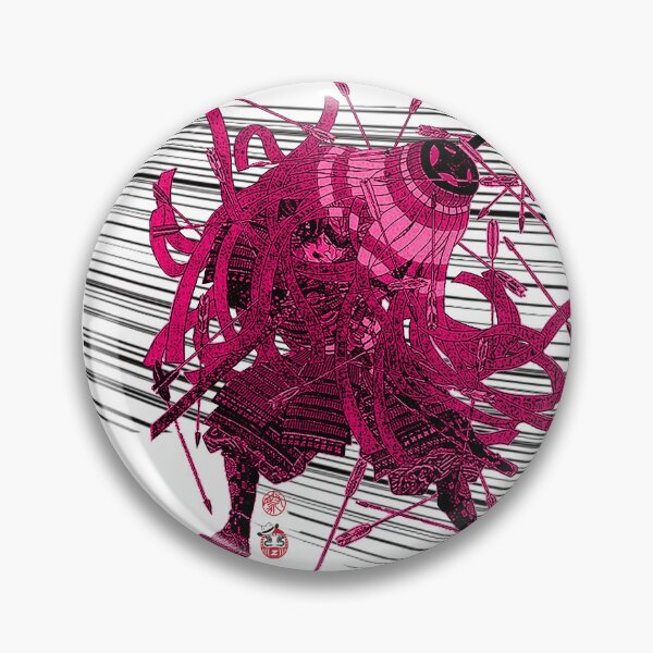 Item preview, SAMURAI SHOCK - Red Shock 2nd designed and sold by ZENBIENT-COWBOY.
