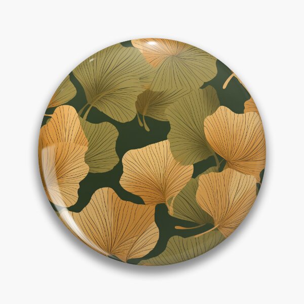 Item preview, Ginko leaf pattern designed and sold by TheMoxieHouse.