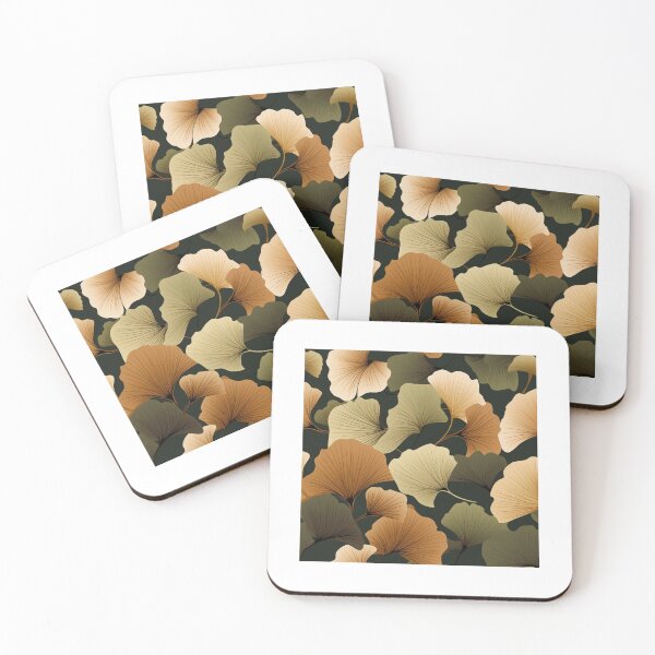 Item preview, Ginko leaf pattern designed and sold by TheMoxieHouse.