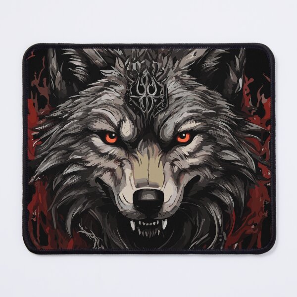 Item preview, Wolf Head designed and sold by pecussoul.