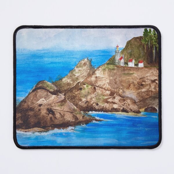 Item preview, Lighthouse Watercolor designed and sold by PraisinBran.