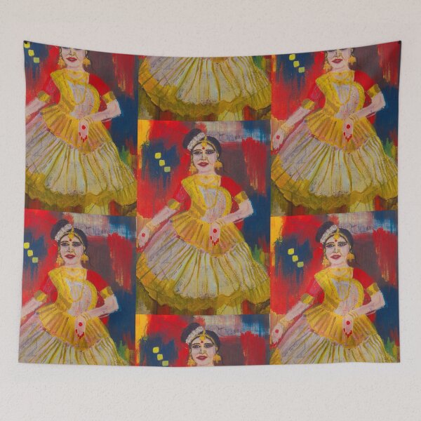Item preview, Mohiniyattam designed and sold by Kiruthikaarts.