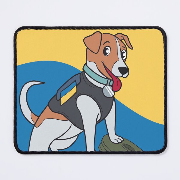Item preview, Patron the Dog designed and sold by LibraryForAll.