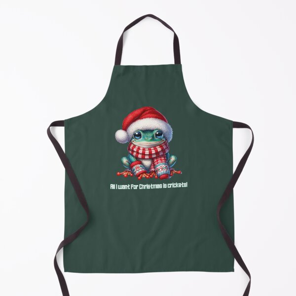Item preview, All I want for Christmas is crickets (TreeFrog) designed and sold by Lisa Weber.