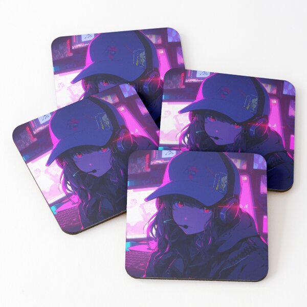 Item preview, Anime gamer girl - Selection 8 designed and sold by ArtsyChaosArt.