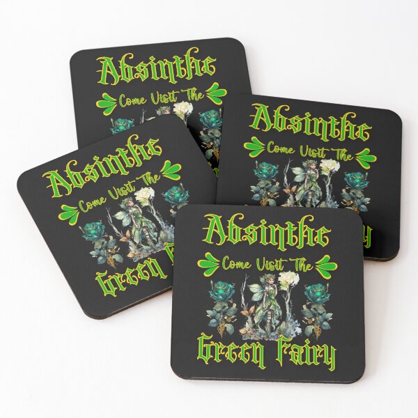 Item preview, Absinthe: "Come Visit The Enchanting Green Fairy" designed and sold by MysticOzzy.